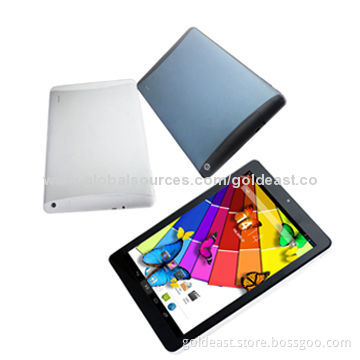 9.7" WVGA Tablets, Capacitive Touch Screen (5-point Touch), 1,024x768P, Built-in Wi-Fi/GPS/Bluetooth